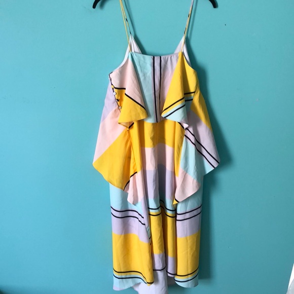 Asos Flowy Dress with Spaghetti Straps - Picture 4 of 5